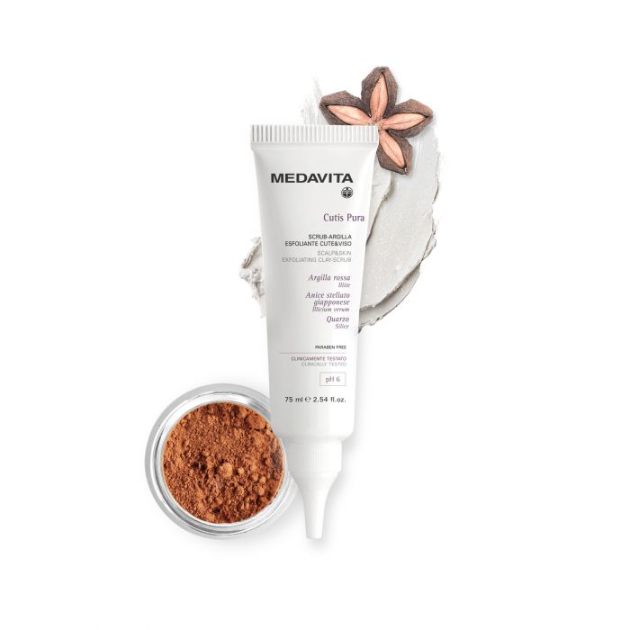 SCRUB CU ARGILA ROSIE SI CUART 75ML