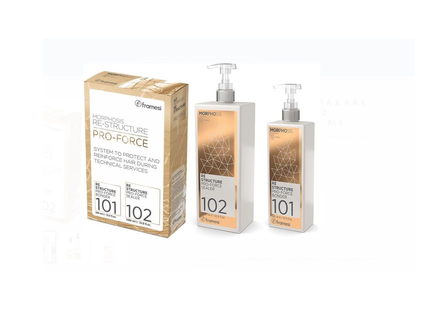 KIT REPARARE INTENSIVA PRO FORCE 2 x 100ML
