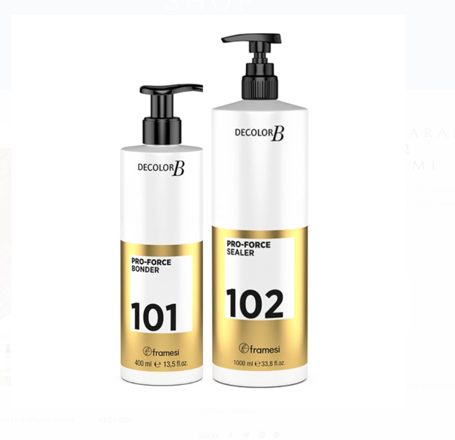 KIT REPARARE INTENSIVA PRO FORCE 2 x 100ML