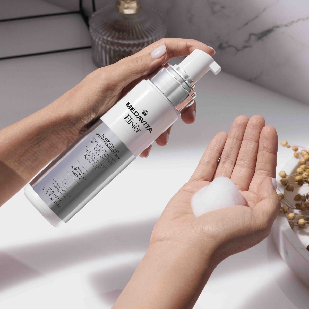 SPUMA FORTIFIANTA SI DENSIFICATOARE PENTRU PAR 200ML