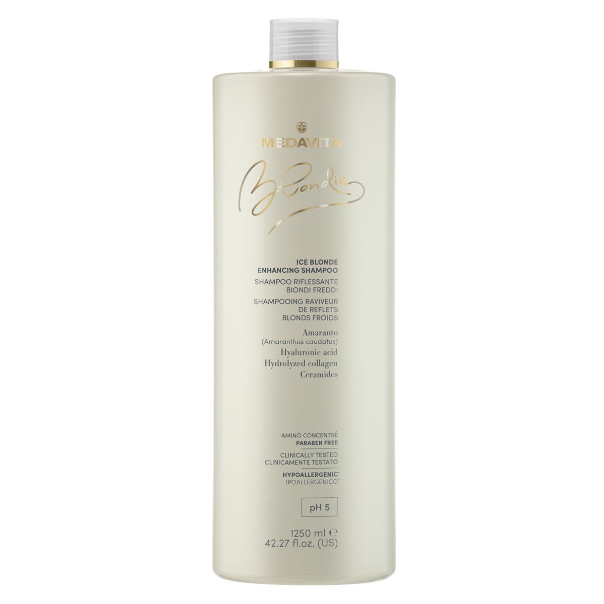 SAMPON CU PIGMENTI PENTRU NUANTE DE BLOND RECE 1250ML